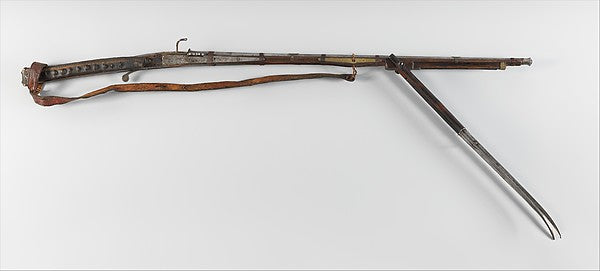 Matchlock Musket 19th cent,16X12