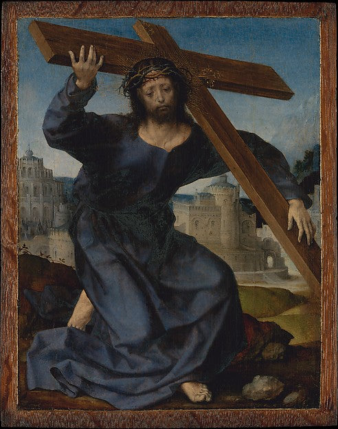 Jan Gossart ):Christ Carrying the Cross c1520–25-16x12"(A3) Poster
