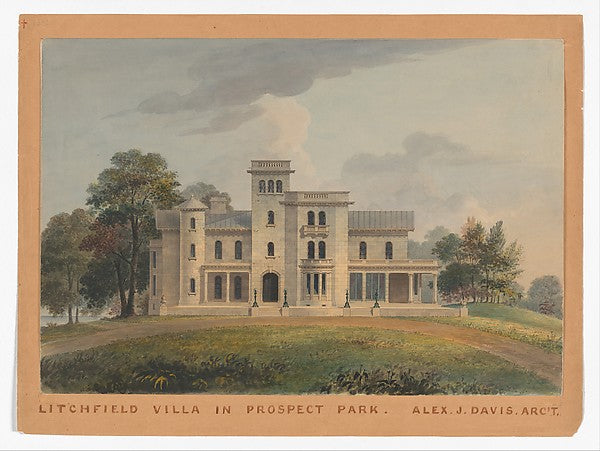 Grace Hill for Edwin C. Litchfield  Brooklyn  New York  1854-A,  Poster Print Wall Art