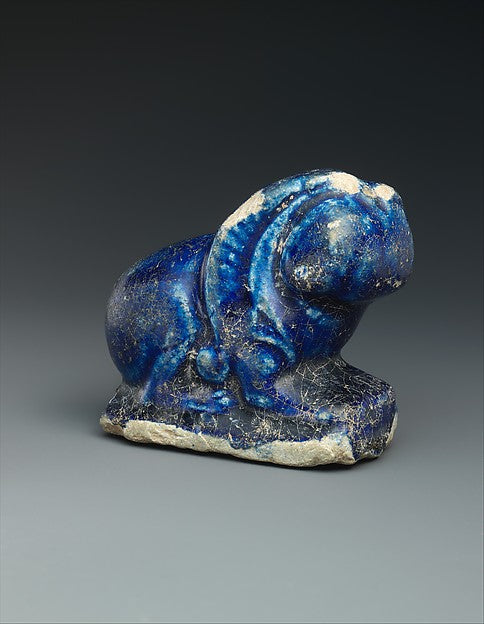 :Bath Scraper in the Shape of a Lion late 11th–12th century-16x12"(A3) Poster