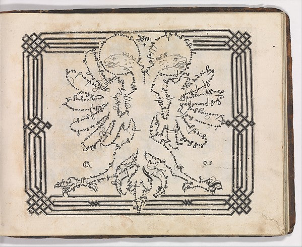 Neuw Zugerichte Schreibkunst  1604-Caspar Rutlinger,  Poster Print Wall Art