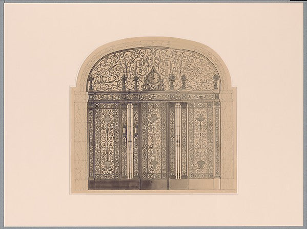 Elevator Screen  Farwell Building late 19th–early 20th cent Ti,  Poster Print Wall Art