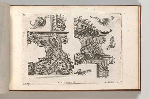 Jeremias Wachsmuth:Suggestion for the Decoration of the Lowe-16x12"(A3) Poster