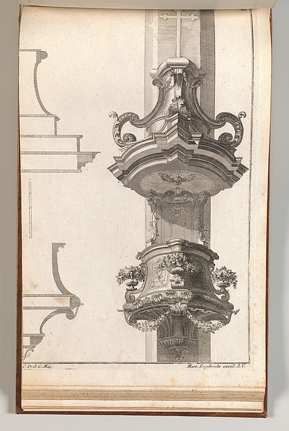 :Design for a Pulpit Plate 2 from an Untitled Series of Pulp-16x12"(A3) Poster