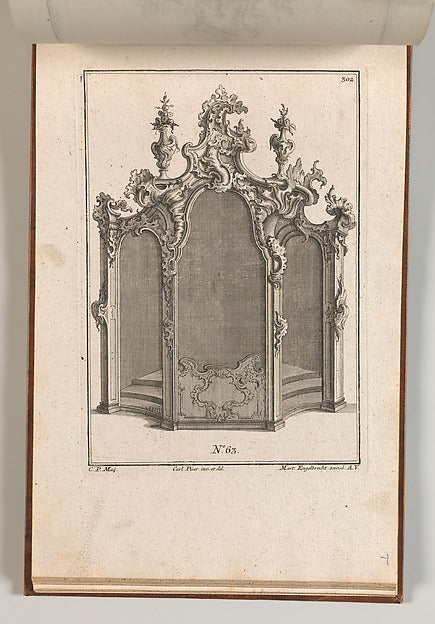 Carl Pier:Design for a Confessional Plate 1 from an Untitled-16x12"(A3) Poster