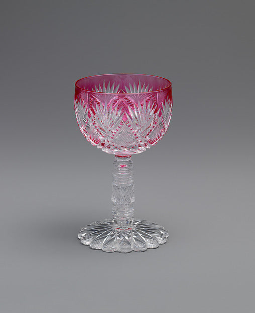 C. Dorflinger and Sons:Wine Glass c1886-16x12"(A3) Poster