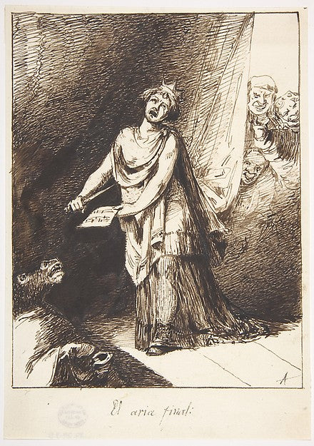 The Last Song  1807–45-Leonardo Alenza y Nieto,  Poster Print Wall Art