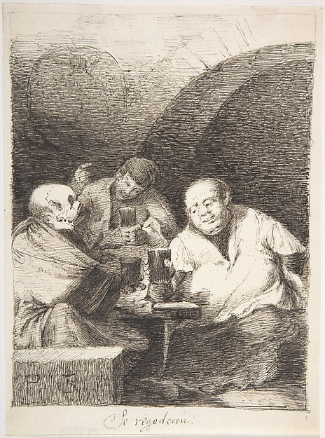 Having a Good Time  1807–45-Leonardo Alenza y Nieto,  Poster Print Wall Art