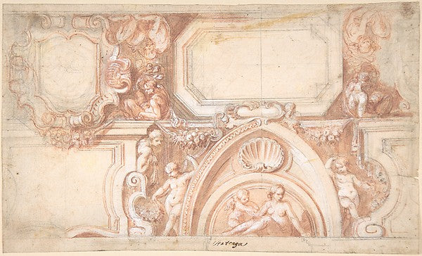Ceiling Design 1633–1703-Matías Arteaga y Alfaro,  Poster Print Wall Art