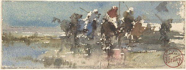 Moors on Horseback 1838–74-Mariano Fortuny Marsal,  Poster Print Wall Art