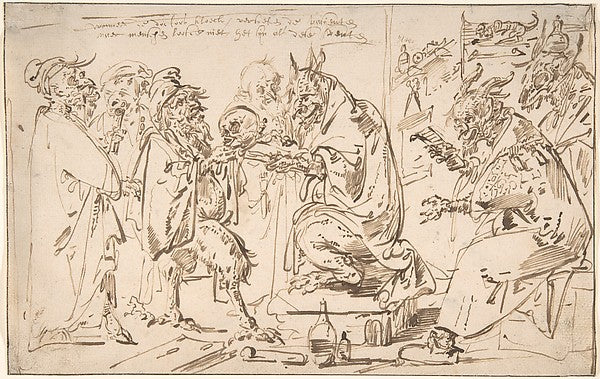 Diablerie: A Satire on the Medical Profession 1612–41-Andries, Poster Print