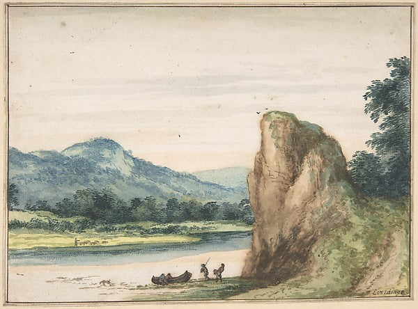 Landscape mid-17th cent-Allart van Everdingen,  Poster Print Wall Art