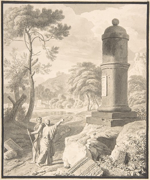 Arcadian Landscape n.d.-Johannes Glauber, Poster Print