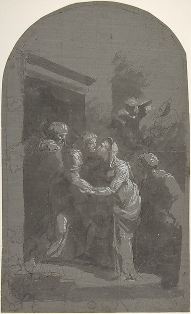 Visitation 1768–1837-Domingos António de Sequeira,16x12"(A3)Poster