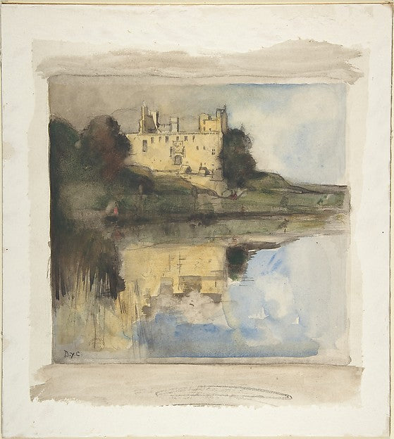 Linlithgow 19th–20th cent-Sir David Young Cameron,  Poster Print Wall Art