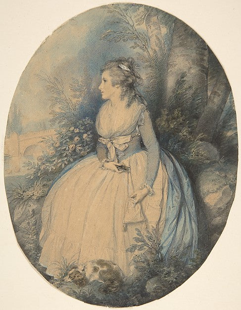 Mrs. Robinson as Perdita c1779-Richard Cosway,  Poster Print Wall Art