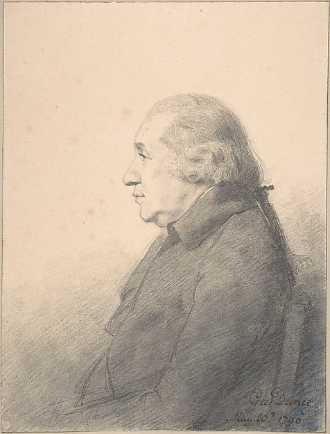 Portrait of a Man 1796-George Dance,  Poster Print Wall Art