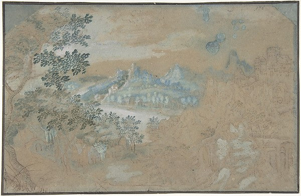Landscape n.d.-Gillis van Coninxloo, follower of ,16x12"(A3) Poster