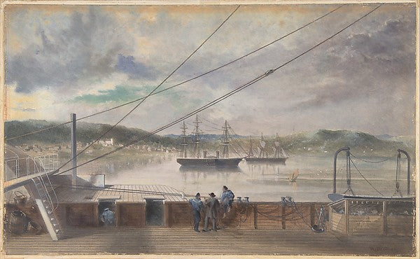 The Settlement and Church of Heart's Content  Newfoundland 186,  Poster Print Wall Art