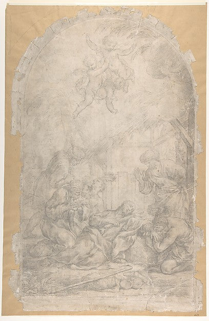 The Death of Saint Francis Xavier 1674–79-Ciro Ferri,16x12"(A3) Poster