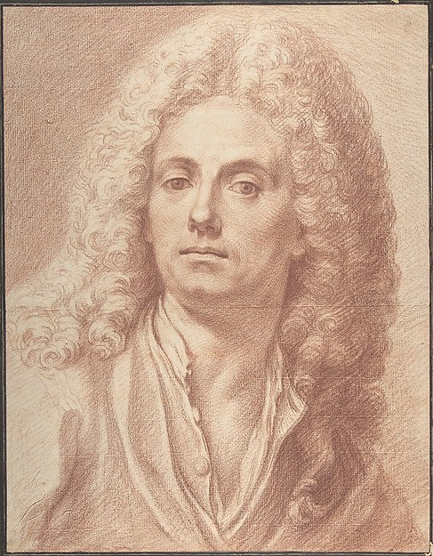 Portrait of a Man 1666–1724-Benedetto Luti,  Poster Print Wall Art