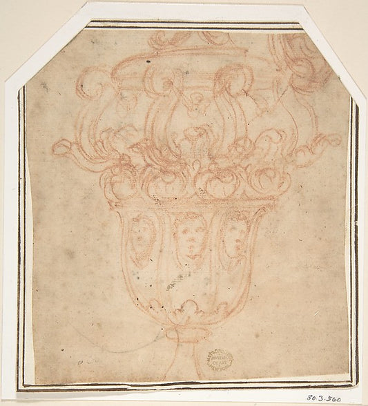 Vase 16th cent-Anonymous, Italian, 16th cent ,16x12"(A3) Poster