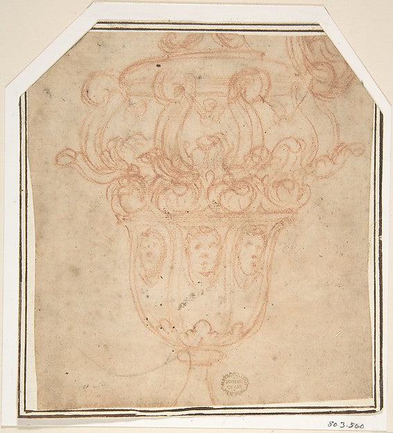 Vase 16th cent-Anonymous, Italian, 16th cent ,16x12"(A3) Poster