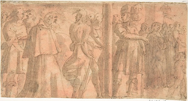Study of a Scene of Martyrdom 16th cent-Anonymous, Italian, 16,  Poster Print Wall Art