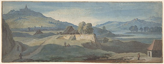 Landscape n.d.-Jan Frans van Bloemen,16x12"(A3) Poster