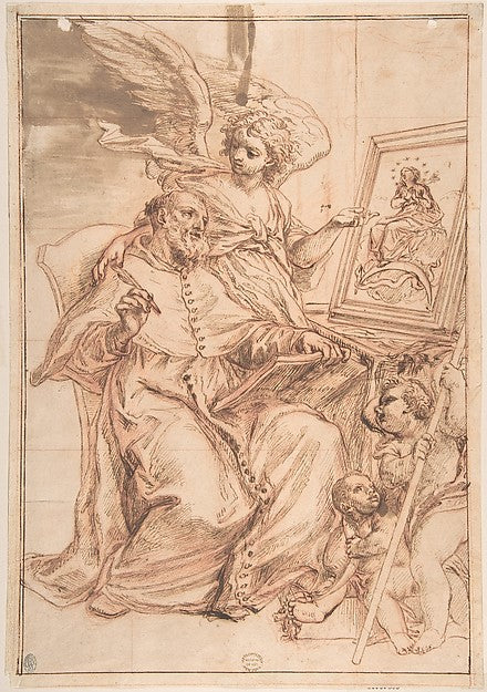 Saint Francis de Sales  17th cent-Anonymous, Italian, Roman-Bo,16x12"(A3) Poster
