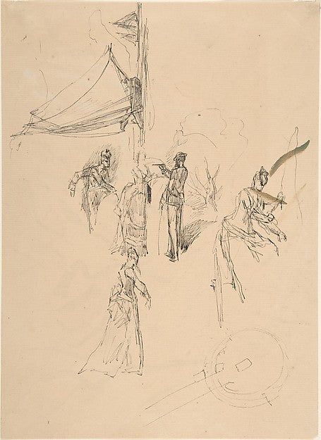 Figure study-Félicien Rops,  Poster Print Wall Art