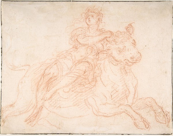 Europa and the Bull 17th cent-Anonymous, Italian, Bolognese, 1,  Poster Print Wall Art