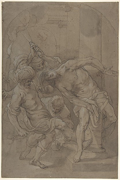 The Flagellation of Christ 1632-Matthäus Gundelach, Poster Print