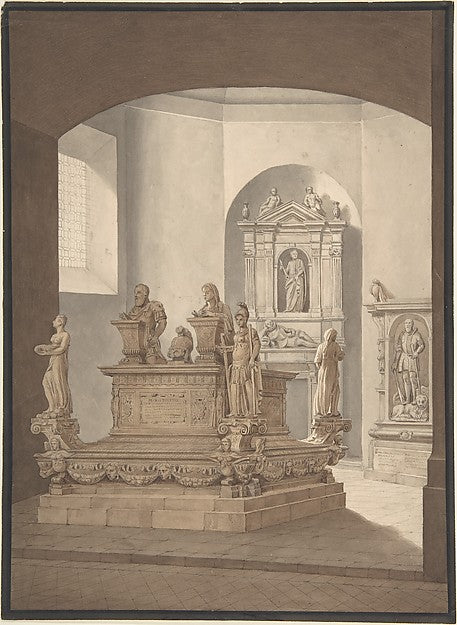 Tomb of Don Pedro de Toledo in San Gracomo degli Spagnuoli  Na, Poster Print