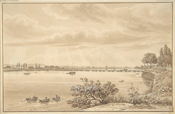 View from the shore n.d.-,  Poster Print Wall Art