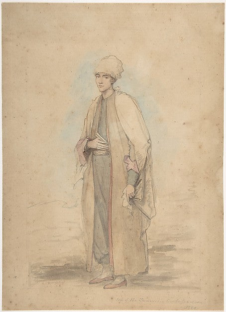 Son of the Tunisian Ambassador 1780-Ozias Humphrey,  Poster Print Wall Art