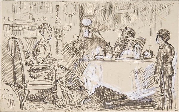 So Considerate 1870–1891-Charles Samuel Keene,16x12"(A3) Poster