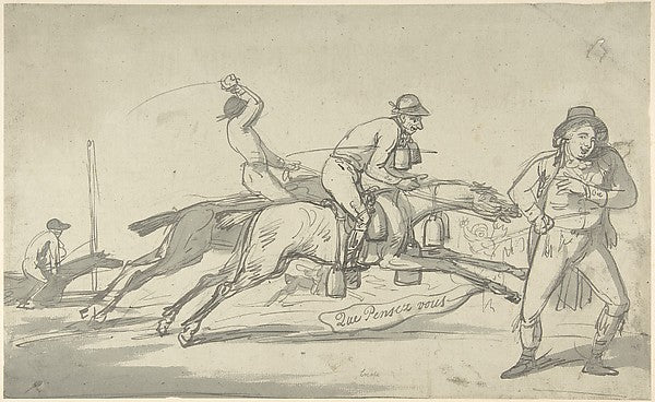 How to Escape Losing c1791-Thomas Rowlandson,  Poster Print Wall Art