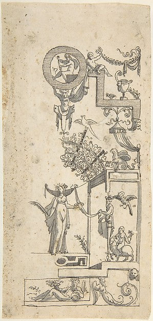Anonymous, Italian, 16th century ?, After Cornelis Massys:Gr-16x12"(A3) Poster