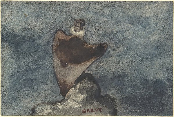 Vulture 1810–75-Antoine-Louis Barye,  Poster Print Wall Art