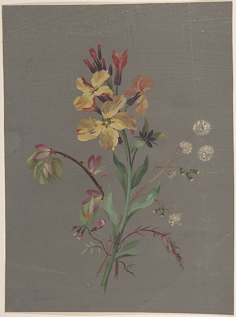 Floral Design c1820-Antoine Berjon,16x12"(A3) Poster
