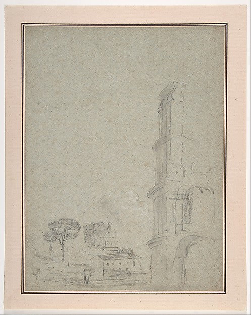 View of the Colosseum 1751–56-Richard Wilson, Poster Print