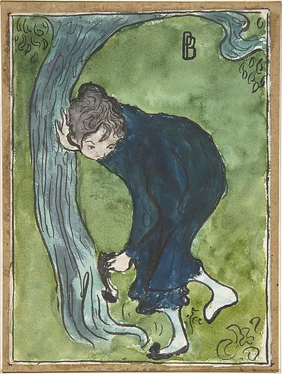 The False Step c1891-Pierre Bonnard,16x12"(A3)Poster