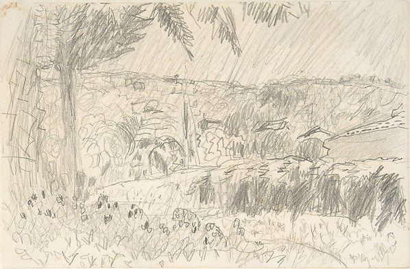 Landscape  Le Cannet late 19th–mid-20th cent-Pierre Bonnard,16x12