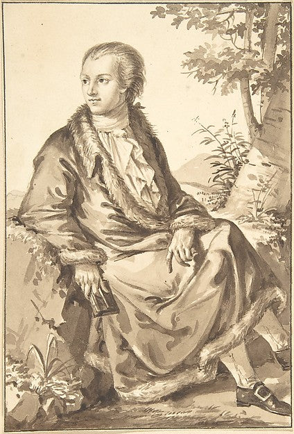 Portrait of Gaetano Filangieri n.d.-Jean-Baptiste-François Bos,16x12"(A3) Poster
