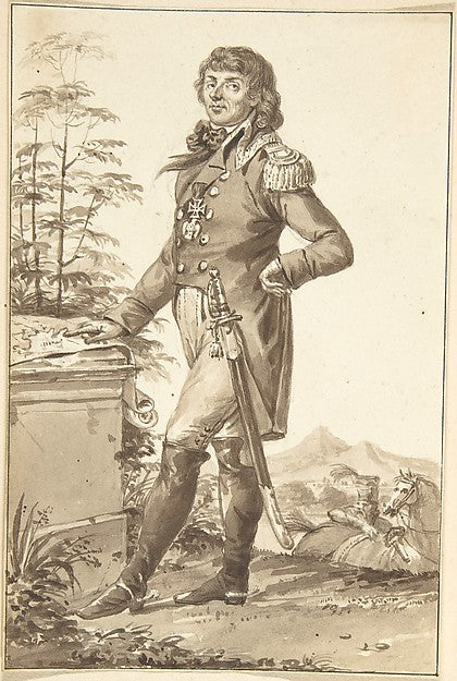 Portrait of Thaddeus Kosciuszko n.d.-Jean-Baptiste-François Bo,16x12"(A3) Poster