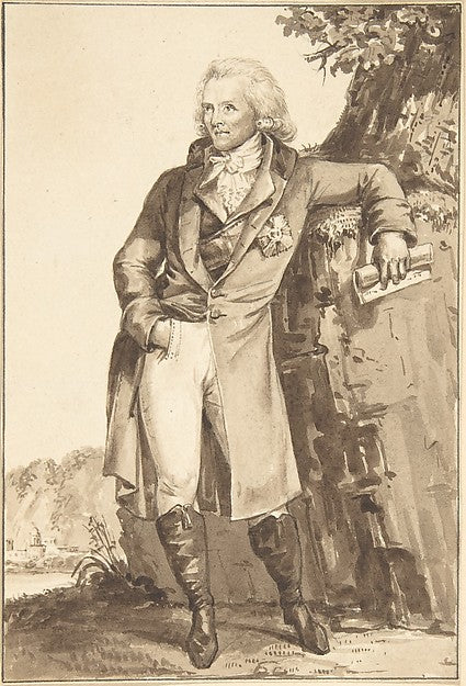 Portrait of Sir Benjamin Thompson  Count von Rumford n.d.-Jean,16x12"(A3) Poster