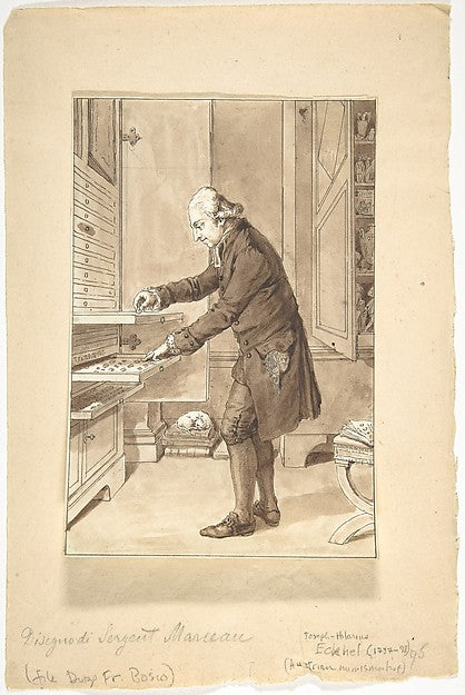 Portrait of Joseph-Hilarius Eckehel c1815-Antoine Louis Franço,16x12"(A3) Poster