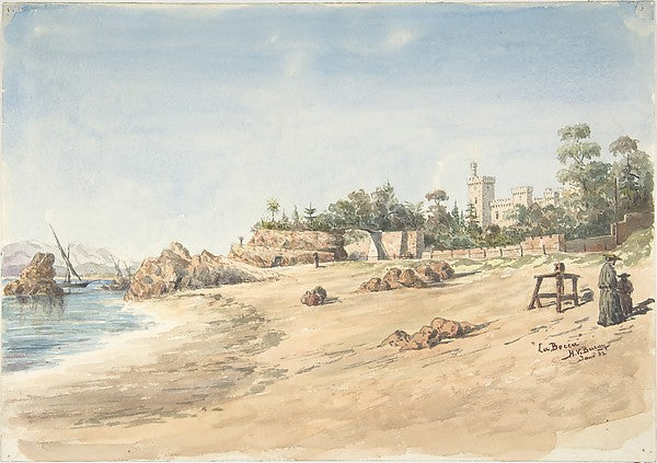 La Bocca 1882-Henry Victor Burgy,  Poster Print Wall Art