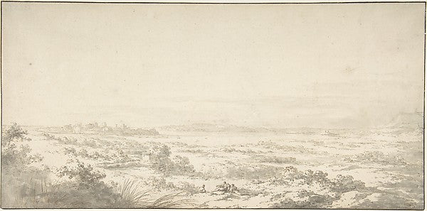 Distant View of Syracuse and its Harbor late 18th cent-Claude,  Poster Print Wall Art